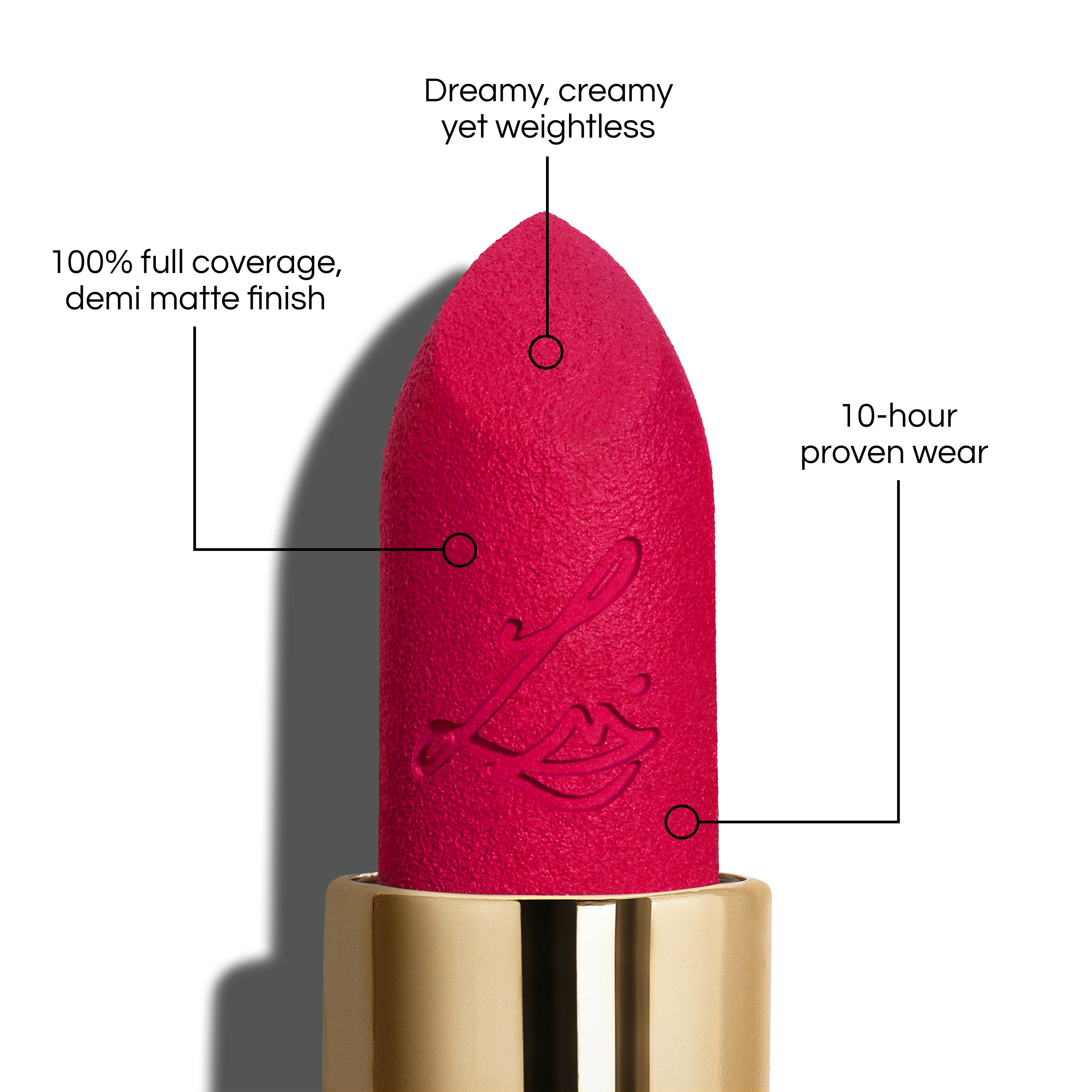 Skyscraper Rose (Insanely Saturated Lip Colour) - Image 2